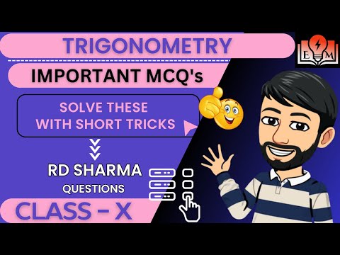 Trigonometry Class 10 | MCQ of Trigonometry | Ch - 8 Class 10 | Era of Mathantics