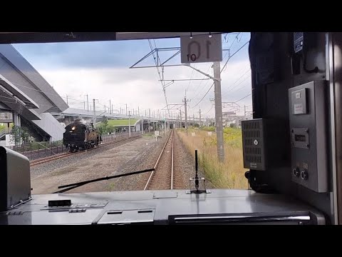 ＪＲ川越線 大宮駅から川越駅　前面車窓