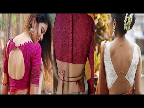 elegant back neck blouse design#latestblousedesign#short video#gorakhpur#latestbackneck blousedesign