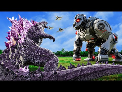 Kong 2 VS Indominus Rex | The New Empire | Kingdom of the Planet of the Apes VS Jurassic Park #2024