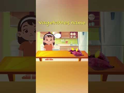 Vegetables Name in English For Kids With Pictures | Vegetable Names