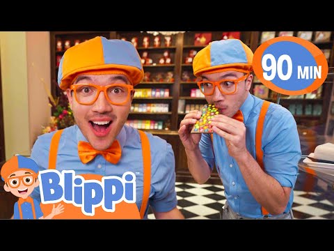 🍬 Blippi’s Sweet Surprise - How Are Sweets Made?! | Educational Kids Videos | Fun Compilations