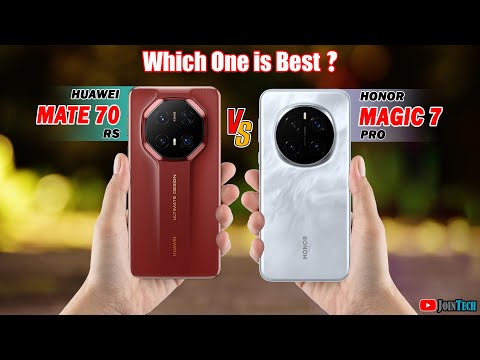 🔥 Duel High Tech!! Huawei Mate 70 RS Vs Honor Magic 7 Pro Off in a Smartphone Showdown!