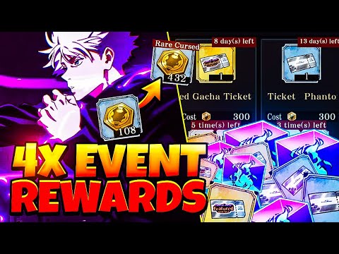 *TAKE ADVANTAGE* & GET 4X THE EVENT REWARDS W/ THIS TRICK! BUT... | JJK: Phantom Parade