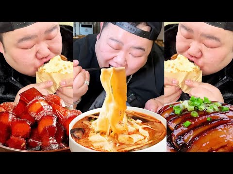 [Big Stomach King Challenge] Punch in Zhengzhou Food Street! The baked wheat cake and the jar meat