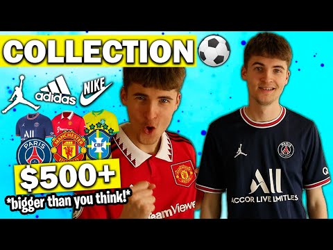 My $500+ Football Shirt Collection