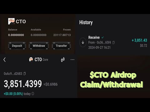 Satoshi: $CTO Airdrop - How to claim/Withdrawal