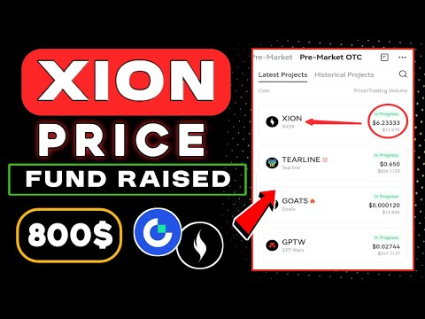 Xion Token Airdrop Update 🤑 Xion Premarket Price 💸🤑 Xion Token Listing Update💲