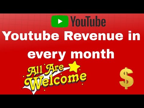 how to check youtube revenue in every month