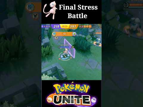 Final Stress Battle 😜🔥|| Pokemon unite