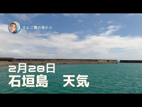 2月28日14時　石垣島の天気