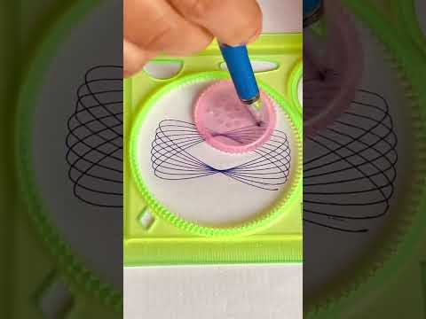 Spirograph | Magic Roller | Small Roller | Big Wisdom #viral #shorts #satisfying #spirographdesigns