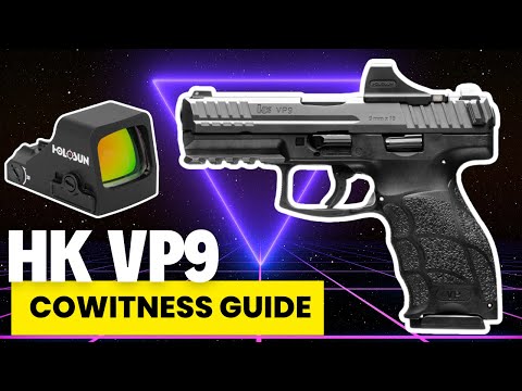 HK VP9: How Each Holosun Red Dot Co-Witnesses