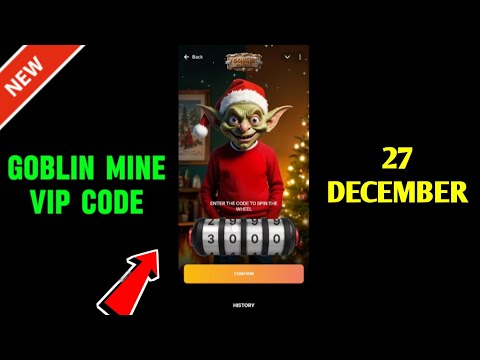 27 December Goblin Mine Game Code | Goblin Mine Game VIP Code | Goblin Mine Game 27 December Code