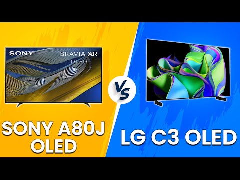 Sony A80J OLED vs LG C3 OLED - An In-Depth Comparison! (Which Smart TV Is The Best For You?)