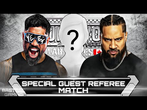 WWE 2K24 | Special Guest Referee Match - Jey Uso VS Jimmy Uso | Survivor Series