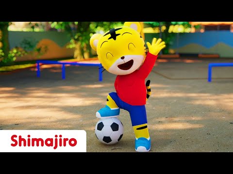 Kick the ball with your friends! | Play with Shimajiro | Kids Songs & Nursery Rhymes