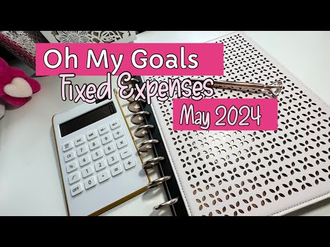 Budget With Me - May 2024 Fixed Expenses | Paying Bills a Month Ahead | Free Planner Downloads!