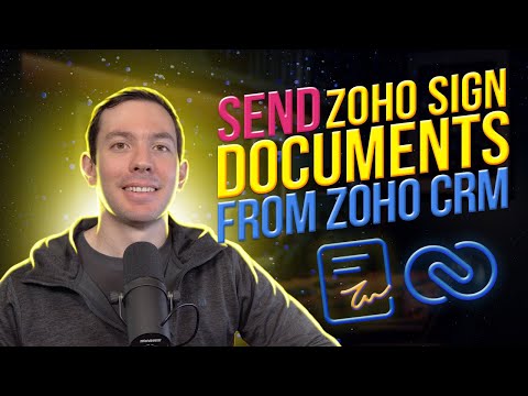 Send Zoho Sign documents from Zoho CRM (auto-populate fields)