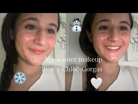 My Winter Makeup Routine 🤍⛄️ | Chloë Gorgas