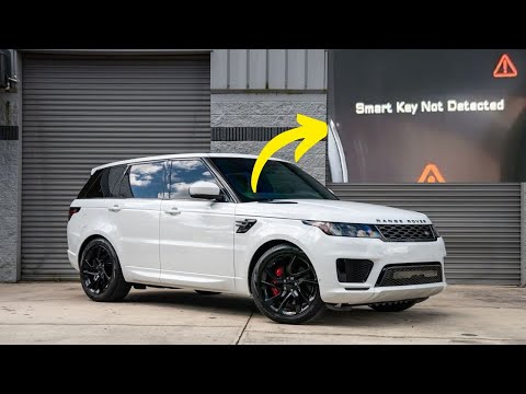 “Smart Key not Recognized” warning in Range Rover: here’s TSB