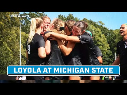 Loyola at Michigan State | Sept. 9, 2024 | Big Ten Women's Soccer | B1G+ Encore