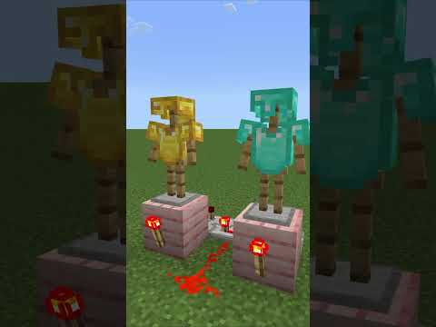 世界一パリピな防具たての作り方【Minecraft】