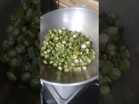 #bhindi ki sabji easy and healthy tasty recipe by YouTube shorts viral shorts by kriti kitchen 😊😊🔥🔥