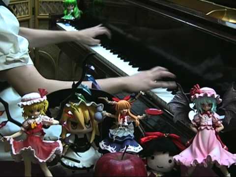 【東方】Bad Apple!! (Marisa plays piano)