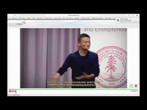 Jack Ma (Alibaba) speaks in Stanford U. (Mandarin)  - Short Version