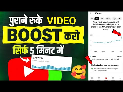 10, 20 व्यूज आके video रुक जाता है तो ये try करो | पुराने विडियो पर Views कैसे बढ़ाएं? views badhao