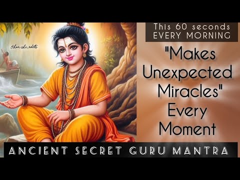 NOTHING is IMPOSSIBLE - Power of GURU MANTRA| Bestows Amazing MIRACLES  | GURU Dattatreya chant