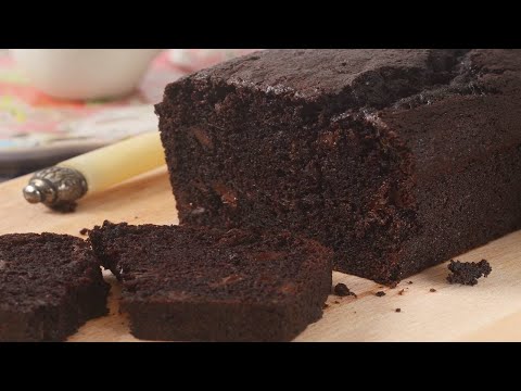 Chocolate Zucchini Bread Recipe Demonstration - Joyofbaking.com