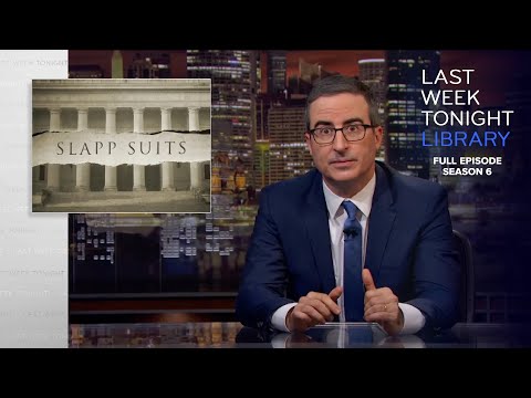 S6 E29: SLAPP Suits, Stupid Watergate II & Roger Stone: Last Week Tonight with John Oliver