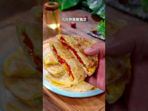 Eggs Paratha Sandwich Recipe | Delicious Crispy Pratah by Chinese Foods Official #YouTubeShorts