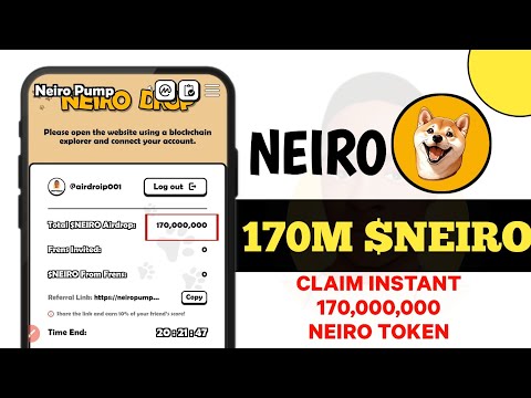 Claim Instant 170,000,000 Neiro Airdrop || Neiro Pump Drop, Launch Tomorrow