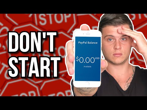 ⚠️ WORST Ways To Make Money Online As A Broke Beginner (2020)