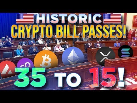 🚀 Monumental Day for Cryptocurrency: Bipartisan Bill Passes House Committee🚀