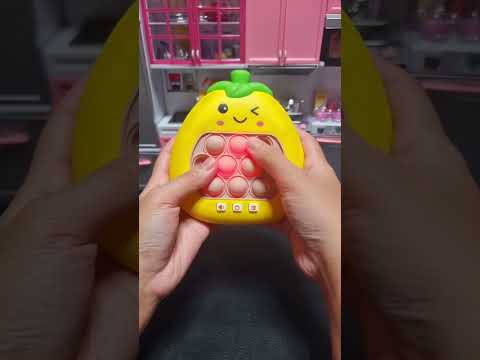 Satisfying with Playing Speed Push Game Pop It Eletrônico Fidget Toy ASMR #asmr #viral #trending