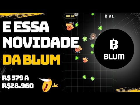 Blum Novo Drop: $ 100 a $5000 Dólares