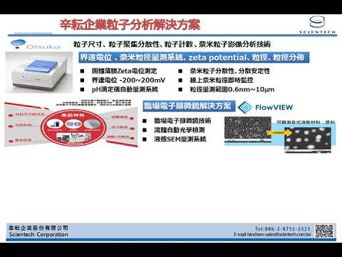 Scientech 辛耘企業分析儀器-粒子分析解決方案