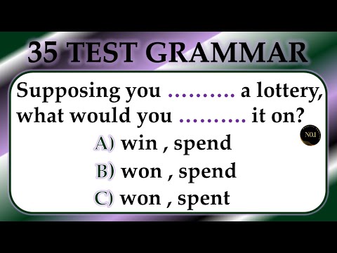 35 Mixed Tenses Test | Verbs in English Grammar | English Grammar Quiz | No.1 Quality English