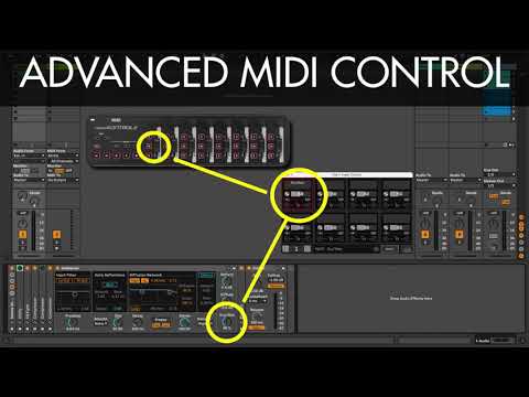 Short Intro to Advanced MIDI Control Max for Live devices for Ableton Live