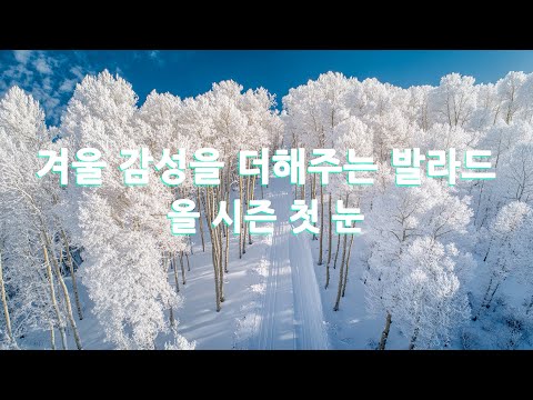 차가운 날씨에 겨울 감성 가득 ❄ 차가운 날씨에 겨울 감성 가득 ❄ 겨울 분위기 낭낭한 발라드 노래모음 ❄ 올 시즌 첫 눈