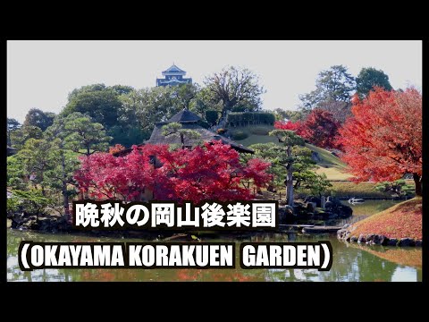 紅葉が彩る岡山後楽園（OKAYAMA KORAKUEN GARDEN）（制作　宮﨑　賢）