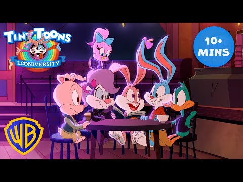 Tiny Toons Looniversity | At the Loo Bru! ☕️ | Compilation | @wbkids @cartoonnetwork