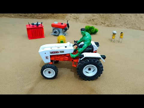 Topmost Creative Diy Tractor Plough Machine Science Project | diy mini cultivator machine@Acrofter1