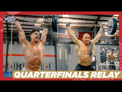 QUARTERFINALS RELAY // Roman Khrennikov & Jorge Fernandez Full CrossFit Workout