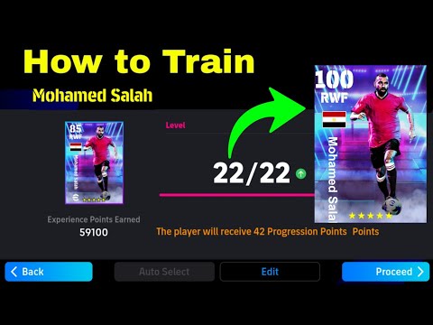 How to Train Free Mohamed Salah Daily Game | Max Level & 100 Rating Guide 🔥 efootball 2025 Mobile