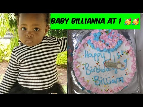 Baby Billianna at 1 🥳  //  Baby's first birthday // Naomi isaac (14/11/21)